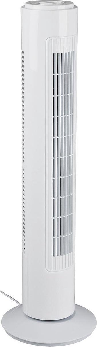 Ventilator - Torna Malon - Torenventilator - Staand - Rond - Mat Wit - Kunststof