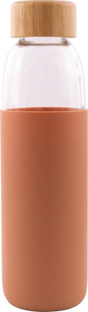 Point-Virgule - Glazen drinkfles - Bamboe - Koper - 580 ml