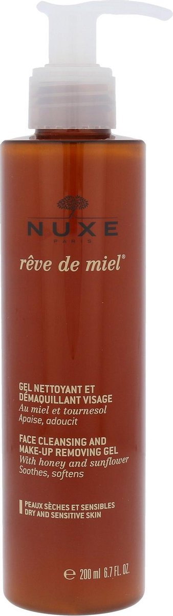 NUXE Rêve de Miel gezichtsreinigingsgel 200 ml