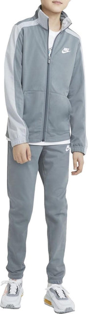 Nike Trainingspak - Maat 134  - Unisex - grijs/wit
