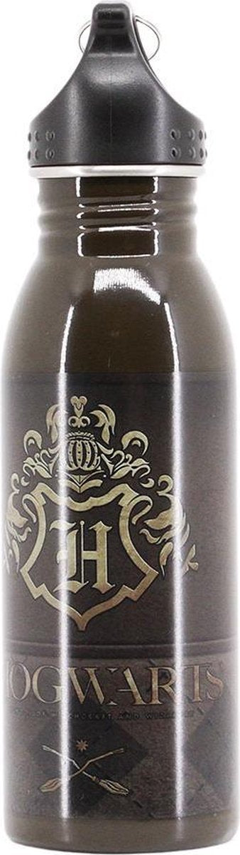 Harry Potter waterfles Hogwarts RVS - 500ml