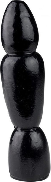 XXLTOYS - Cetus - Plug - Inbrenglengte 16 X 4.4 cm - Black - Uniek design Buttplug - grote Anale plug - voor Diehards only - Made in Europe