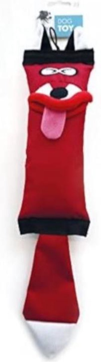 M-pets Hondenknuffel Vos 47 X 10 X 7 Cm Polyester Rood
