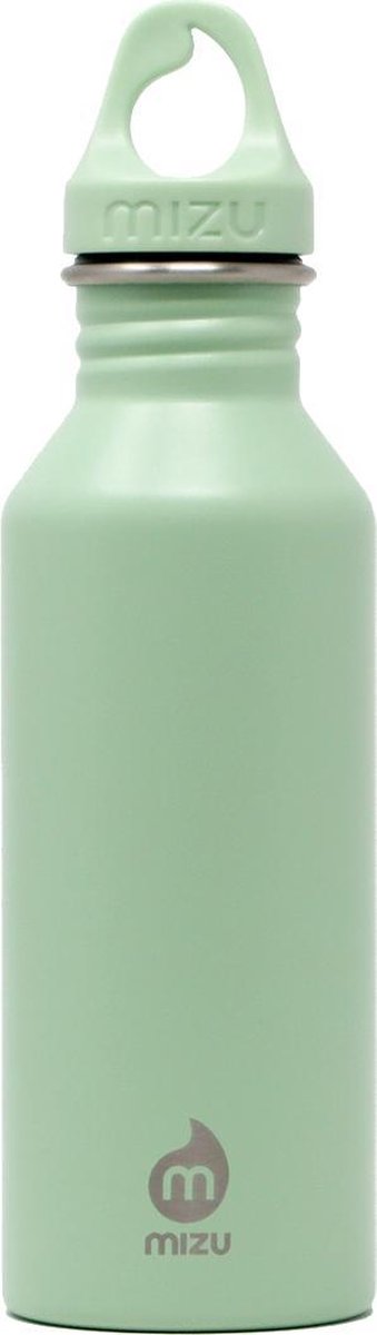 Mizu Drinkfles M5 Sea Glass Duurzame RVS Waterfles 500 ml - Groen