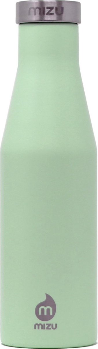 Mizu Thermosfles S4 Sea Glass RVS Thermosbeker 400 ml - Groen