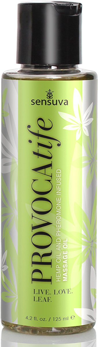 Sensuva Provocatife Cannabis Olie & Feromonen Massage Olie - 120 ml