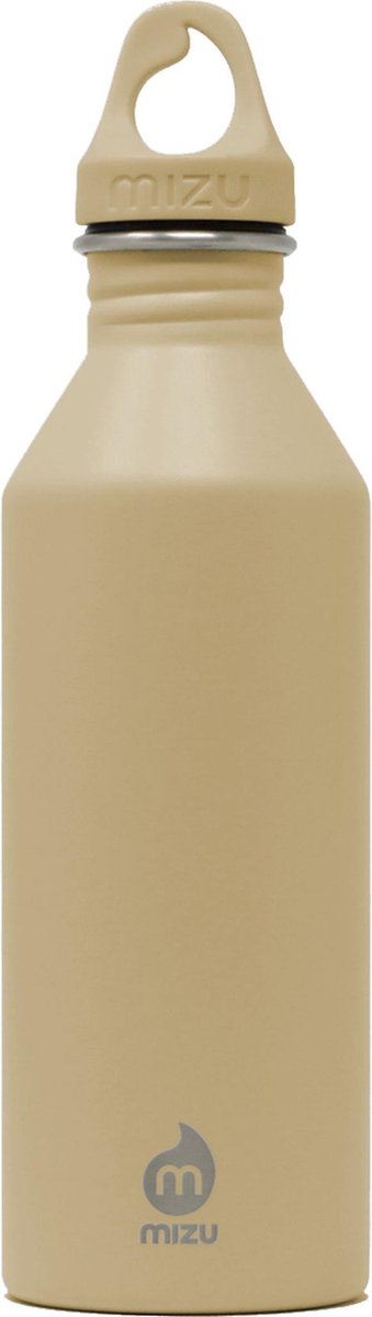 Mizu Drinkfles M8 Sand Duurzame RVS Waterfles 800 ml