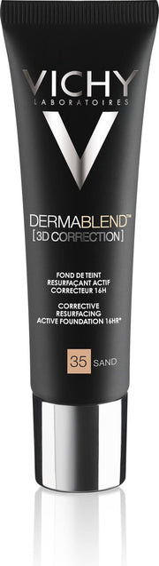 Vichy Dermablend 3D Foundation correctie 35 - 30ml - Reliëf corrigerend