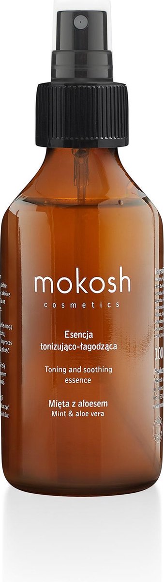 Mokosh | Toning and Soothing essence Mint & aloe vera | Natuurlijke Gezichtstoner  | Gezichts Spray | Vegan | Hydraterend | Verfrissend | Vertraagt ​​het Verouderingsproces | Verzacht irritatie |  Kalmeert de huid