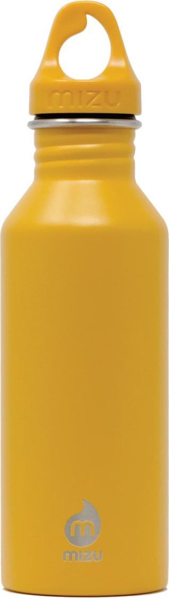 Mizu Drinkfles M5 Harvest Gold Duurzame RVS Waterfles 500 ml - Geel