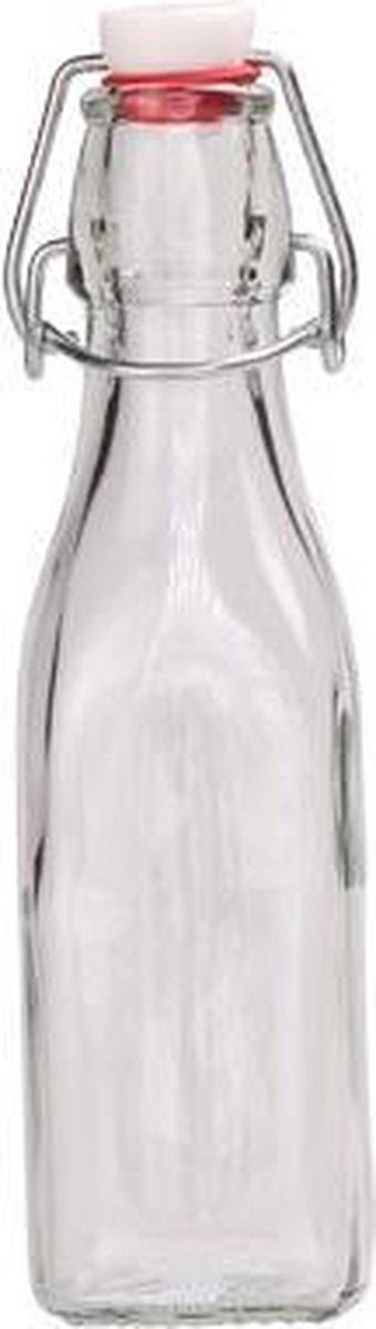 Beugelfles - Melkfles - Waterfles - Limonadefles - Swing Fles - met capsule - 0