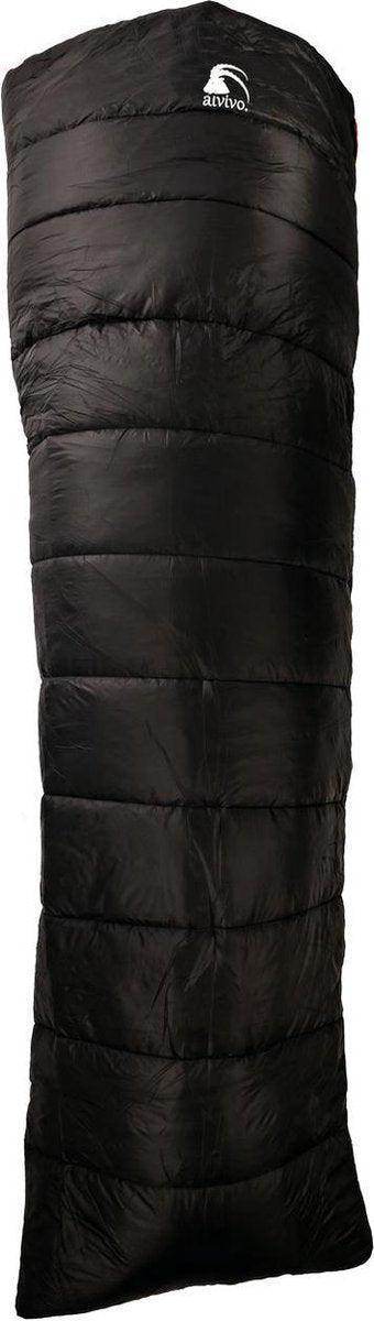 Alvivo Slaapzak Ibex Travel Loft 200 230 Cm Nylon Zwart