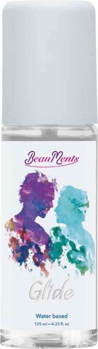 BeauMents Glijmiddel Glide (water based) 125 ml Transparant
