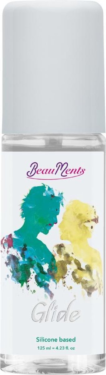 BeauMents Glijmiddel Glide (silicone based) 125 ml Transparant