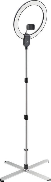 Daylight Ringlamp met Statief Smartphone - Dimbare Lamp Schoonheidspecialiste - Studiolamp met LED Verlichting - Make up lamp - Compleet Verstelbaar - Vlog - Tiktok - Twitch