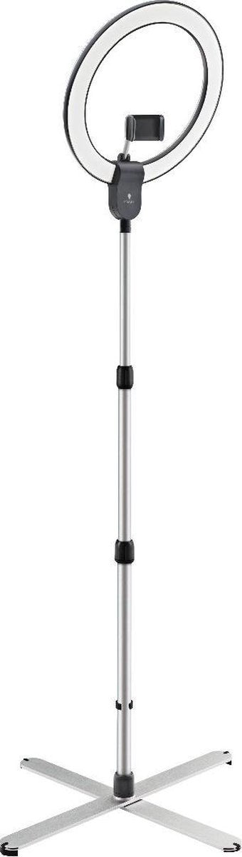 Daylight Ringlamp met Statief Smartphone - Dimbare Lamp Schoonheidspecialiste - Studiolamp met LED Verlichting - Make up lamp - Compleet Verstelbaar - Vlog - Tiktok - Twitch