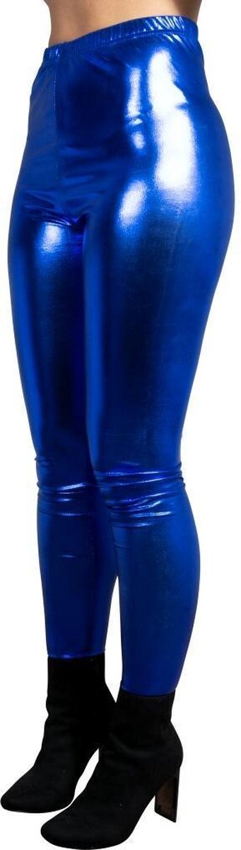 Glanzende legging – disco legging – dans legging – dance legging – hoge sluiting - festivals – disco feest