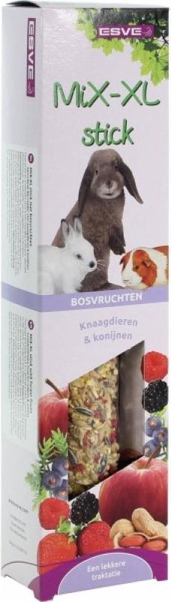 Mix XL stick voor knaagdieren bosvruchten