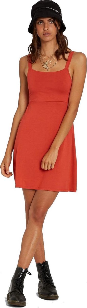Volcom Easy Babe Dress Ros Xs