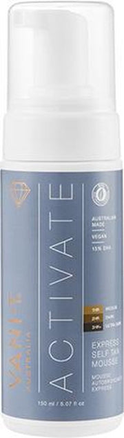 VANI-T ACTIVATE Express Zelfbruiner Dark VEGAN mousse -150ml