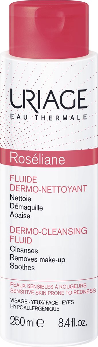 Uriage Roseliane Anti-Redness Dermo-Cleansing Fluid gezichtsreiniging & reiniging crème 250 ml Unisex