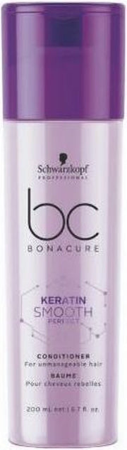 MULTI BUNDEL 2 stuks Schwarzkopf Bc Keratin Smooth Perfect Conditioner 200ml