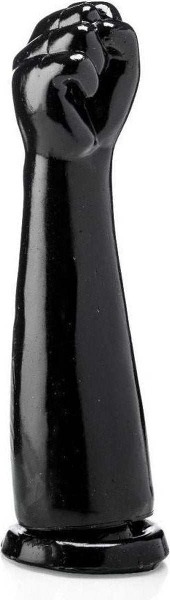 XXLTOYS - Rani - Fist - Inbrenglengte 30 X 8 cm - Black - Uniek Design Realistische Dildo – Stevige Dildo – voor Diehards only - Made in Europe