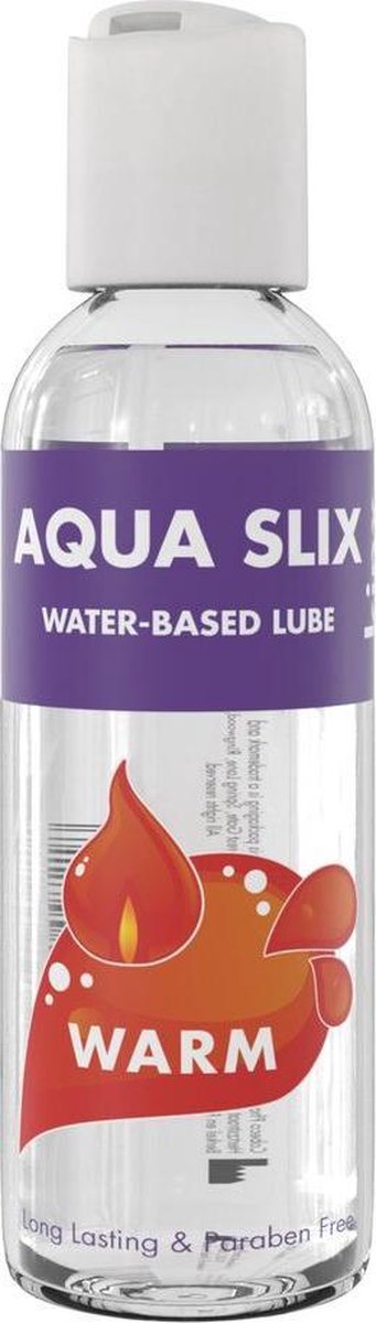 Kinx Aqua Slix Warming Water-Based Lubricant Transparent 100ml
