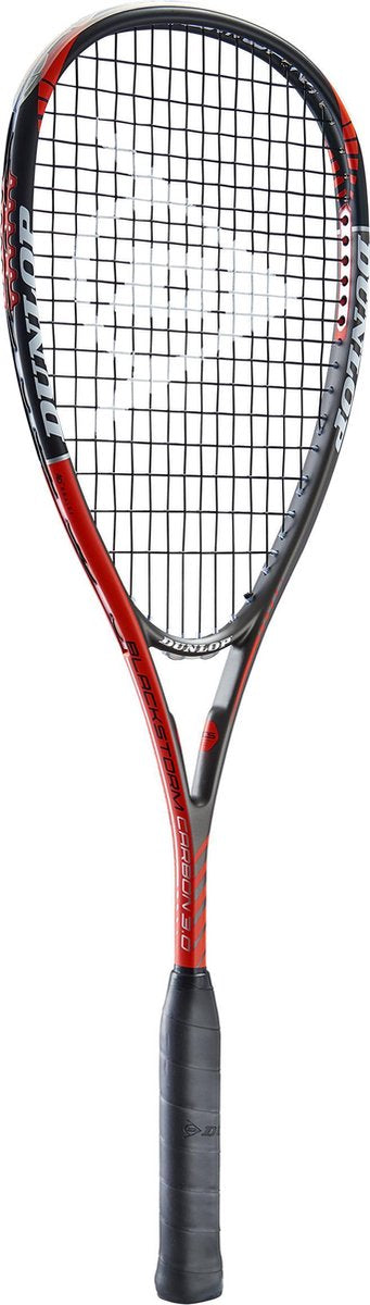 Dunlop BLACKSTORM CARBON 3.0 - Zwart/rood- Squashracket
