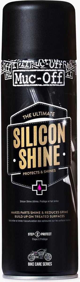 Muc-Off Motorcycle Silicone Shine Spray 500ml - 626