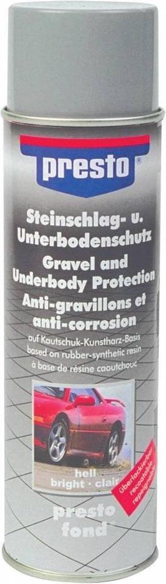 Presto Bodembescherming anti steenslag coating 500 ml