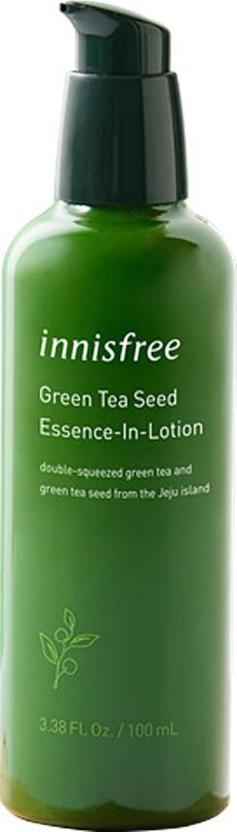 Green Tea Seed Essence-in-Lotion - Een essence lotion van Innisfree - Koreaanse Skin Care
