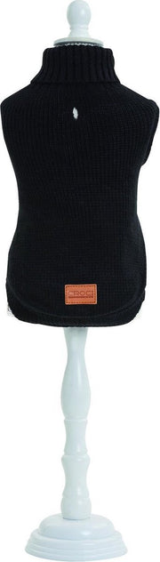 Croci Turtleneck Stockholm Zwart - Hondenkleding - 45 cm