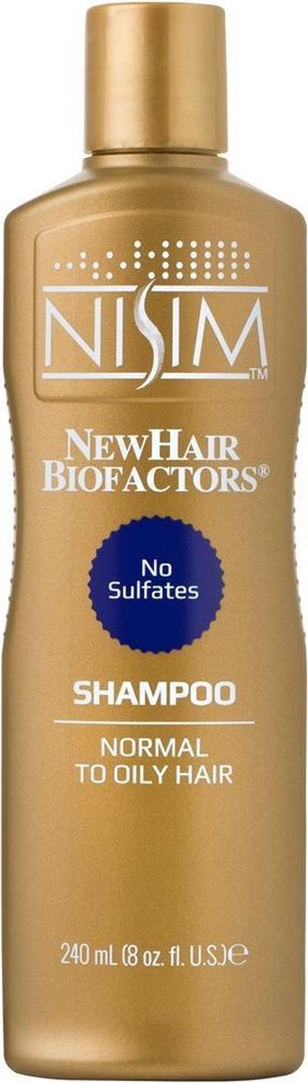 Nisim Shampoo voor Normaal tot Vet haar - 240 ml - Anti-Haaruitval