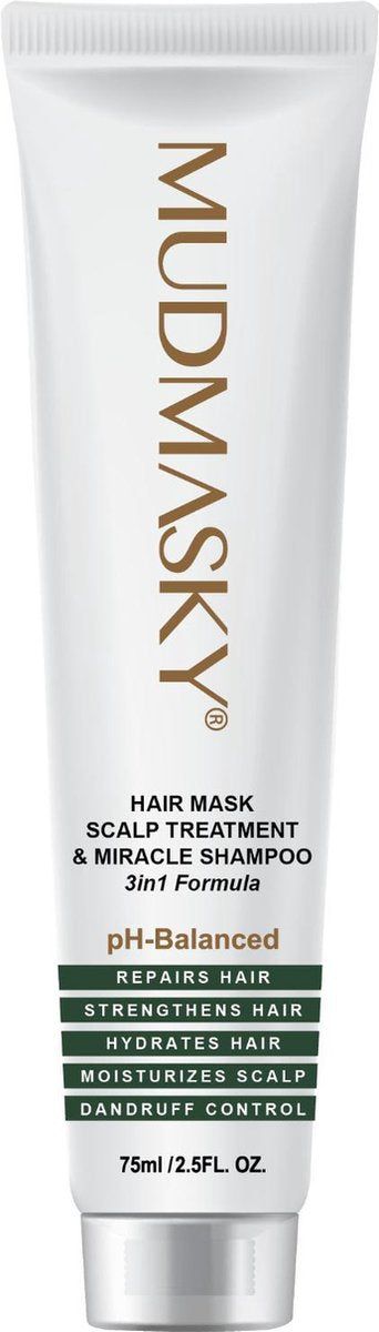 1+1 MUDMASKY - Hair Mask Scalp Treatment & Miracle Shampoo