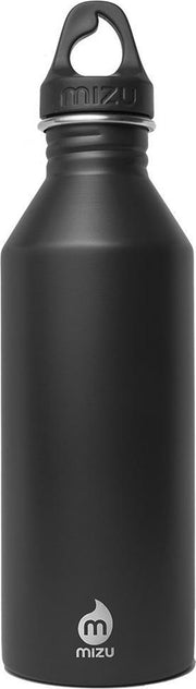 Mizu Drinkfles M8 Black Duurzame RVS Waterfles 800 ml - Zwart