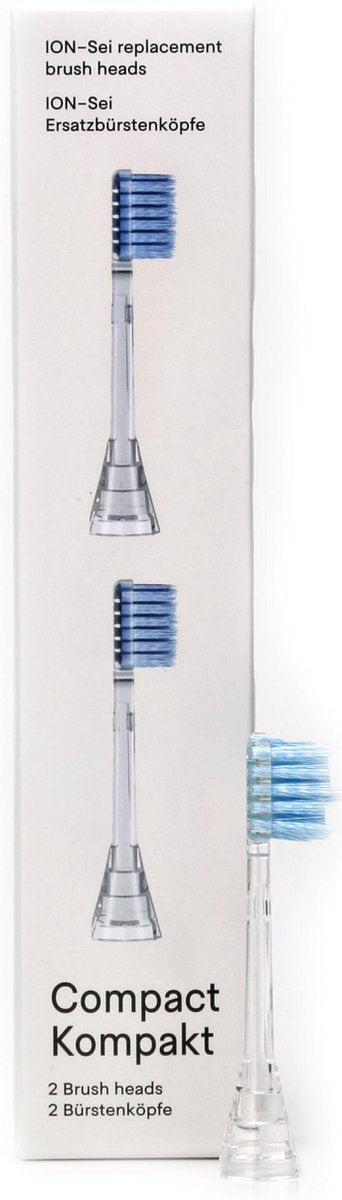 ION-Sei Tandenborstel opzetborstel - Tandenborstels - Compact - 2 stuks