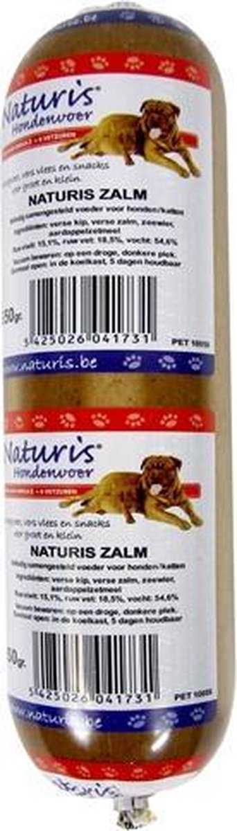 Naturis houdbaar zalm - 650 gr - 1 stuks