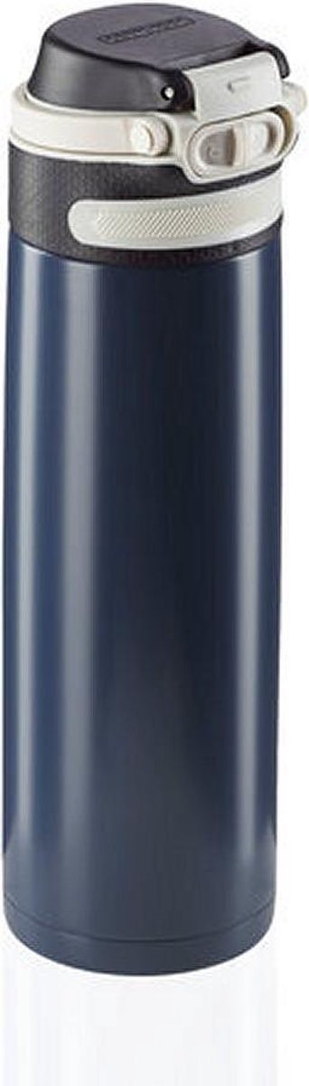 Leifheit - Flip - Isoleerbeker 600 ml - Donkerblauw