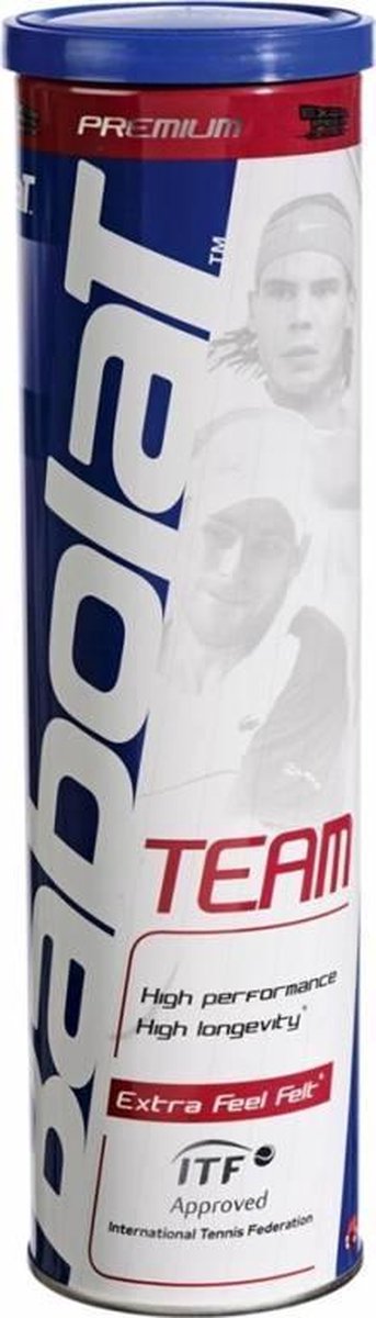 Babolat Team - Tennisballen - 1x4 - Geel