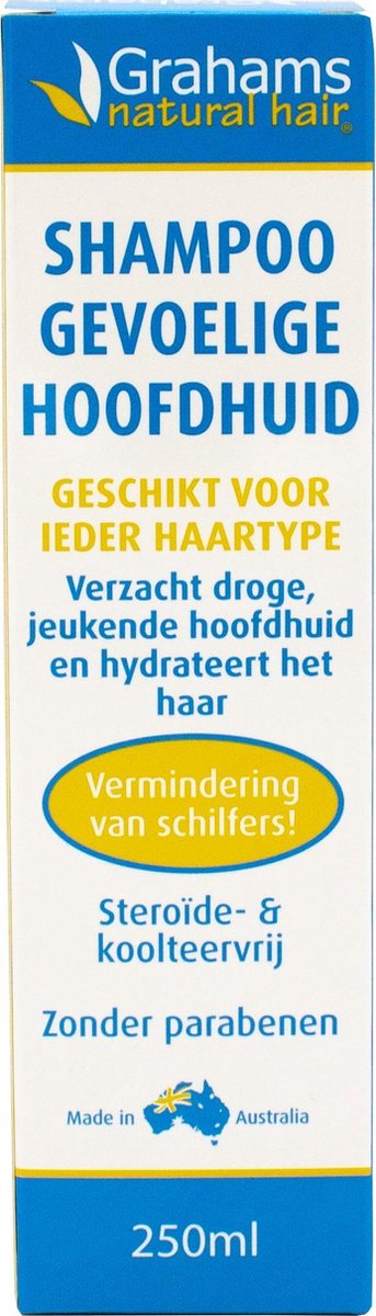 Grahams Shampoo Gevoelige Hoofdhuid - 250ml