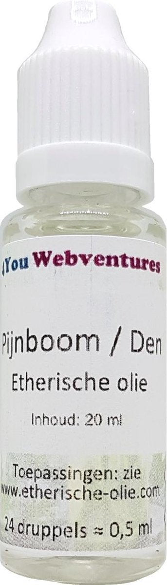 Pure etherische pijnboomolie / dennenolie - 40 ml (2x 20 ml) - etherische olie - essentiële pijnboom olie - denolie