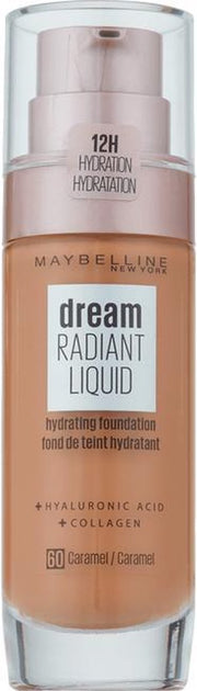 Maybelline Dream Radiant Liquid Foundation - 60 Caramel