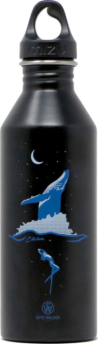 Mizu M8 Drinkfles Chelsea Yamase Black