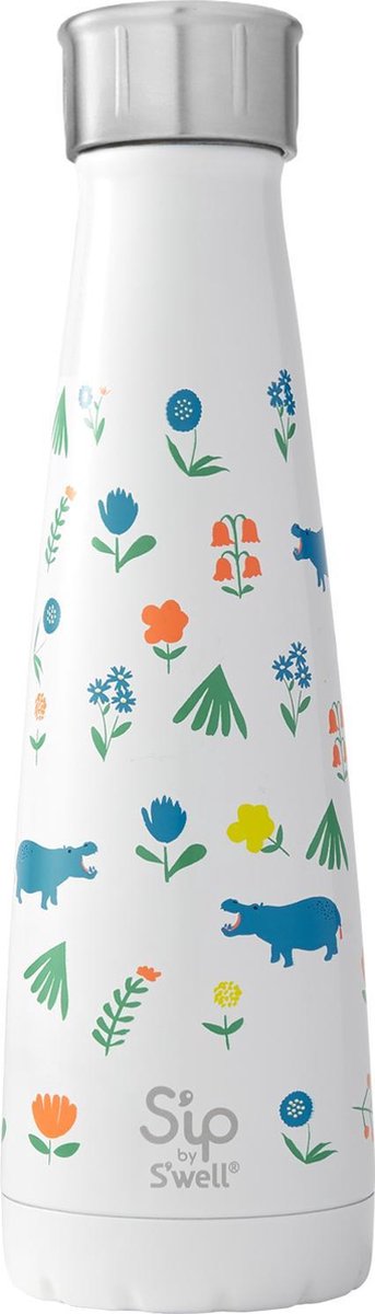 S'ip by S'well Happy Hippos 450 ml drinkfles