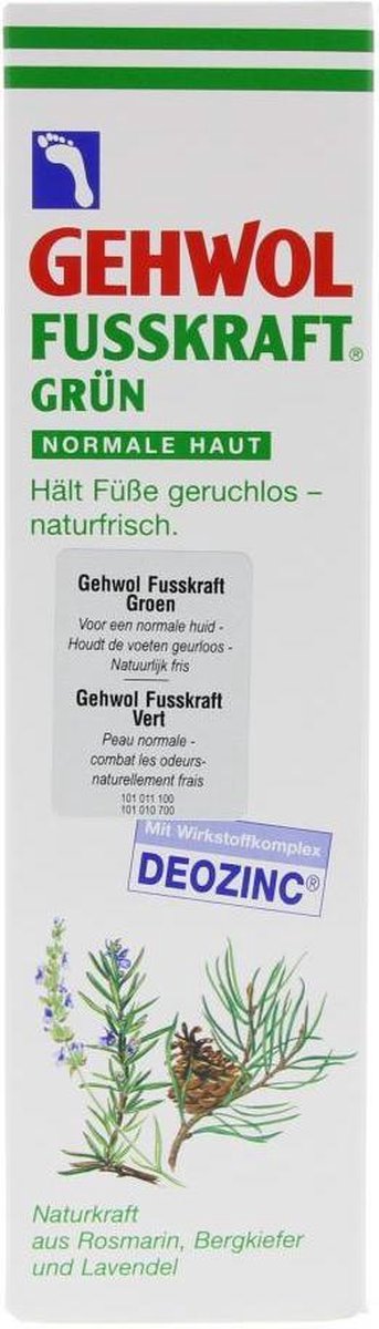 Gehwol Fusskraft groen Creme Art.101 010 700 Normale Huid 125ml