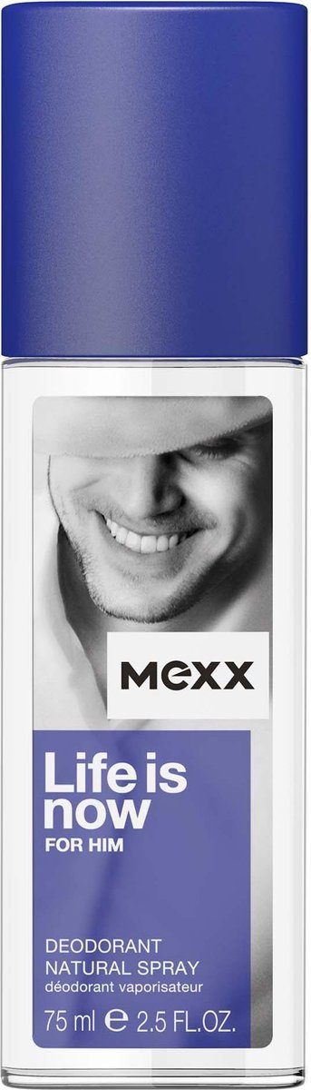 Mexx Life Is Now Man - 75ml - Deodorant