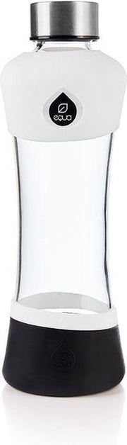 Equa Active squeeze glazen waterfles 550 ml - Uitvoering - White