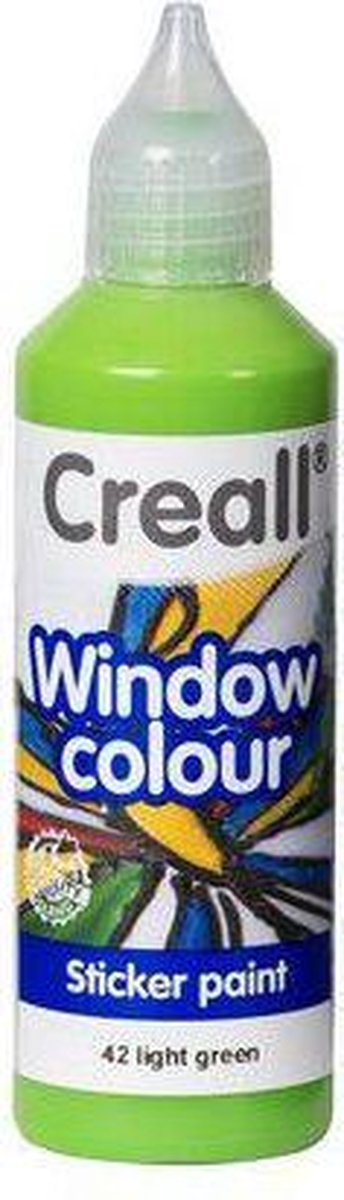 Creall Glass - glasstickerverf lichtgroen 1 FL - 80 ML 20542