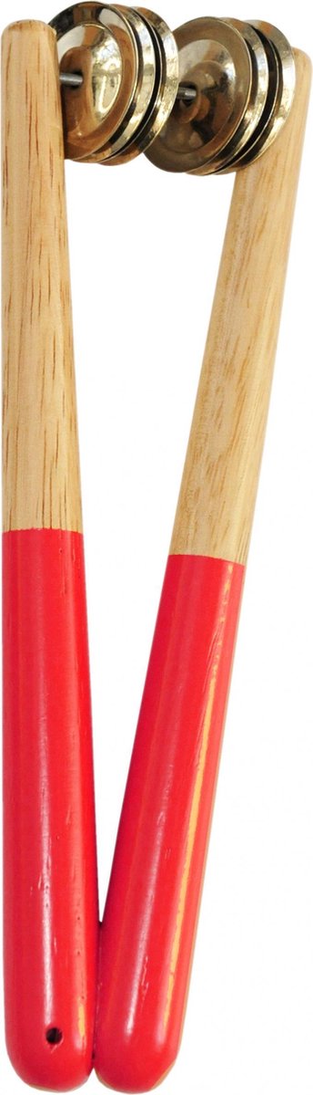 Rattlesnake Crotales Stick Hout Rood 18 Cm